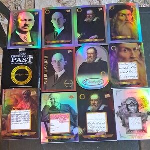 PIECES OF THE PAST SPACE/FLIGHT INVENTORS RELIC TRADING CARDS